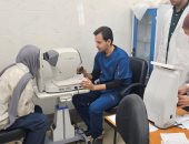 كشف وعلاج وعمليات جراحية.. قافلة عيون مجانية بمستشفى السويس الجامعى