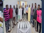 ضبط 13 شخصا بأسوان بعد تداول فيديو لمشاجرة بالأسلحة البيضاء بسبب خلافات مالية