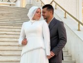 إبراهيم حسن يحتفل بعقد قران نجله فى التجمع الخامس.. صور