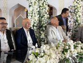 إبراهيم حسن يحتفل بعقد قران نجله.. وحسام يشاركه فرحته.. فيديو