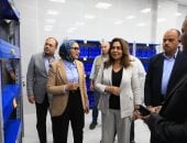 وزيرة التنمية المحلية ومحافظ الوادي الجديد تتفقدان وحدة طب الأسرة بالنهضة