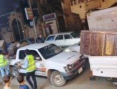 حملة مكبرة بحي غرب سوهاج ترفع 70 حالة إشغال من الشوارع والميادين