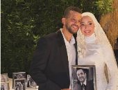 ظهور خاص للراحل محمد مرزبان فى حفل زفاف ابنته ياسمين.. شاهد الصورة 