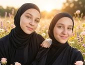 في يوم ميلادهما.. جنة الرحمن ومنة الله توأمتان ولدتا معا ورحلتا شهيدتين برفقة أمهما وشقيقاتهما الأربع داخل غزة.. تركتا أبا مكلوما يستعيد ذكرياتهما بالدموع وبقي وحيدا يواجه وجع فقد زوجته وبناته الست