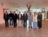 قنصوة يبحث مع رئيس جامعة بروكسل الحرة تعزيز التعاون في البحث العلمي والابتكار