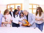إلهام شاهين توجه رسالة شكر لوزيرة التضامن بعد زيارة دار كبار الفنانين