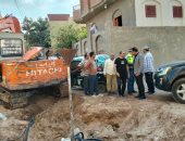 تنفيذ مشروع صرف صحي بقرية الربع ببلطيم لخدمة نحو 17 ألف مواطن