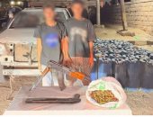 ضبط شخصين بحوزتهما طن سولار وأسلحة نارية خلال حملة أمنية بأسوان