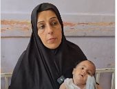 أميرة أبو عطايا طفلة بعمر عام تقاوم المرض بصمت وتنتظر فرصة للعلاج خارج غزة