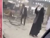 عبير العجمي.. أيقونة شجاعة سعودية تظهر في مطار الرياض رغم الخطر.. تفاصيل