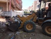 رفع 94 طن مخلفات وأتربة خلال حملات نظافة مكثفة فى مدينة صدفا بأسيوط