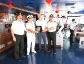 الفريق أسامة ربيع يبحث سُبل التعاون مع نائب الرئيس التنفيذى بمجموعة CMA CGM