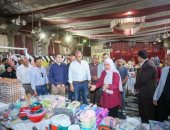 محافظ كفر الشيخ يفتتح معرض السوق الواحد ويطمئن على الاستعدادات لمولد الدسوقي