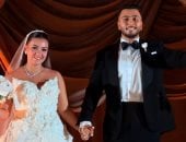 اللواء معتز الغمرى يحتفل بزفاف نجله المهندس محمد على الدكتورة سلمى.. صور