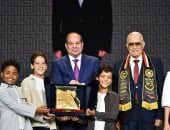 الرئيس السيسى: التحدي الرئيسى بـ 2013 تمثل فى استعادة الدولة والحفاظ على هويتها