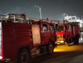 السيطرة على حريق مصنع منسوجات بالعاشر من رمضان وإصابة 10 أشخاص بحروق واختناق