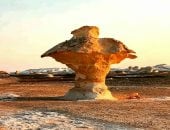الصحراء البيضاء.. محمية طبيعية للسياحة الشتوية بالوادى الجديد