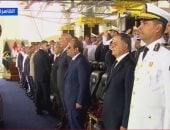 بدء احتفالية تخريج دفعة جديدة من طلاب أكاديمية الشرطة بحضور الرئيس السيسي