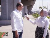 رئيس حى بولاق الدكرور: لن نكتفى برصف الطرق.. والتطوير يشمل التشجير والجمع السكنى للقمامة