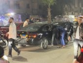 الأمن يفحص فيديو الشماريخ وتعطيل المرور بشارع الشيشيني في المريوطية