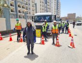 مياه سوهاج ترفع درجة الاستعداد لمواجهة الأمطار وجاهزية المعدات للتعامل مع الطوارئ