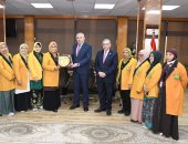 جامعة قناة السويس تستقبل وفد رابطة البروفيسورات الإندونيسية لتعزيز التعاون