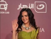ركين سعد وصناع بومة على ريد كاربت عرض الفيلم بمهرجان الجونة