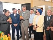 محافظ جنوب سيناء يتفقد مخزن الشركة العامة لتجارة الجملة برأس سدر