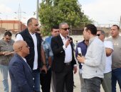 محافظ الجيزة يتفقد الموقف الإنشائى لمجمع الخدمات الشرطية بهضبة الأهرام