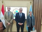 رئيس جامعة الإسماعيلية الأهلية يبحث مع مدير ITI تعزيز التدريب التكنولوجي للطلاب