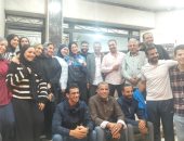 بعد فضية العالم للكاراتيه.. أهالى ههيا يحتفلون برؤى الطاهر.. صور
