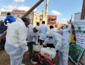 بيطري الإسماعيلية يفحص 2924 حيوانًا و4337 طائرًا بقافلة مجانية فى القصاصين