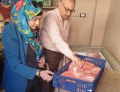 ضبط 940 كجم من اللحوم والدواجن مجهولة المصدر فى حملة بالشرقية