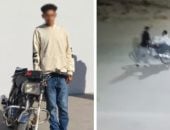 ضبط طالب استعرض بدراجة نارية وعرض حياة المواطنين للخطر