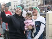 الآلاف يتوافدون على مسجد السيد البدوي بطنطا في الليلة الختامية لمولده