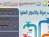 ضعف المياه بقري مركز جرجا فى سوهاج لمدة 24 ساعة لغسيل المحطة السطحية