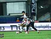 أحمد شريف يسجل هدف تقدم الزمالك أمام الجيش الرواندى فى الدقيقة الأولى.. صور