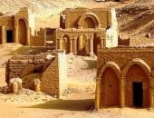 أسرار مدينة الموتى.. مقابر البجوات بالوادى الجديد أيقونة الفنون المسيحية المبكرة