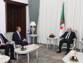 وزير الخارجية يبحث مع الرئيس الجزائري الجهود المبذولة لاحتواء التوتر الإقليمى