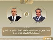 وزير الخارجية يؤكد لمدير الوكالة الدولية للطاقة الذرية رفض الحلول العسكرية للأزمة الراهنة