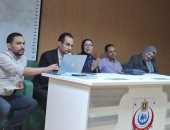 وكيل صحة كفر الشيخ تناقش التحديات والمعوقات الميدانية والعمل على تذليلها.. فيديو 