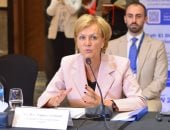 السفيرة أنجلينا إيخورست بأسبوع القاهرة للمياه: تمويل الأمن المائي يتطلب استثمارات خاصة.. والمنح الأوروبية تحشد 3.5 مليار يورو لمشروعات المياه في مصر وسط تصاعد تحديات التغيرات المناخية في أوروبا والمتوسط