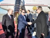 فخامة الرئيس السيسى يصل إلى العاصمة الروسية موسكو