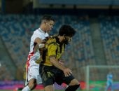 التعادل السلبى يحسم الشوط الأول بين الزمالك والمقاولون فى الدوري