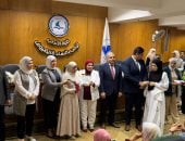 رئيس جامعة كفر الشيخ يشهد احتفالية «النماذج الناجحة من أصحاب العصا البيضاء»
