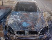 تفاصيل معاينة سيارة الـ 800 فدان المحترقة بمدينة 6 أكتوبر 