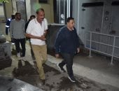 رئيس مياه القناة يتفقد محطة صرف «المطافي» بالإسماعيلية لمتابعة كفاءة التشغيل