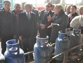 محافظ كفر الشيخ يتفقد مصنع تعبئة الغاز بـ"دسوق"
