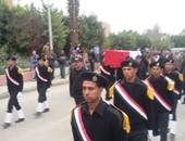 استعدادات لتشييع جثمان الضابط شهيد السويس بجنازة عسكرية بأكاديمية الشرطة