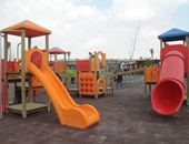 بالصور.. الأهلى يفتتح حديقة الأطفال بمدينة نصر